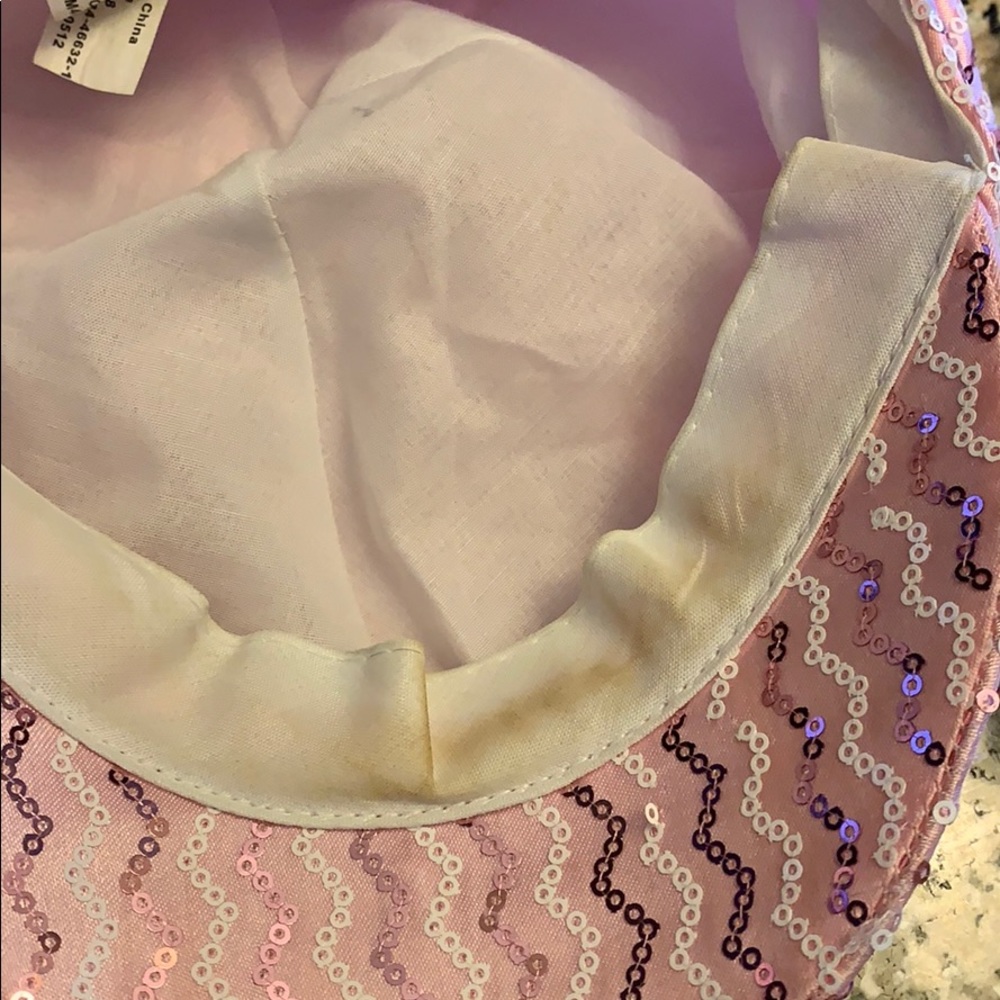 Pink sequin hat - Picture 2 of 2